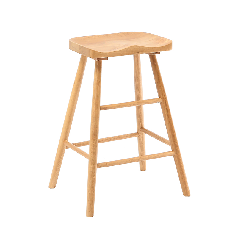 صندلی میله ای Dip Wood Seat Hip Fitting Seat
